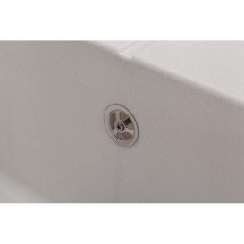 Мийка для кухні Granado Toledo врізна 78х50 см нанограніт white 2105