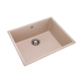 Мийка для кухні Granado Under top L під стільницю 60,6х45,6 см нанограніт avena gr3502