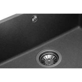 Мойка для кухни Granado Under top L под столешницу 60,6х45,6 см наногранит графит gr3509