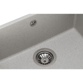 Мойка для кухни Granado Under top L под столешницу 60,6х45,6 см наногранит gris gr3508