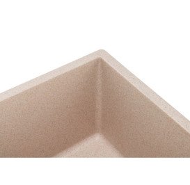 Мойка для кухни Granado Under top Max под столешницу 53,6х43,5 см наногранит avena 3002
