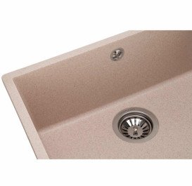 Мойка для кухни Granado Under top Max под столешницу 53,6х43,5 см наногранит avena 3002