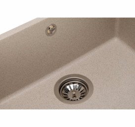 Мойка для кухни Granado Under top Max под столешницу 53,6х43,5 см наногранит terra 3003
