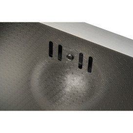 Мойка для кухни Granado Under top Max под столешницу 53х43 см нержавеющая сталь S201 black honeycomb GS07201BH