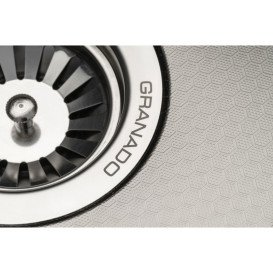 Мойка для кухни Granado Under top Max под столешницу 53х43 см нержавеющая сталь S201 black honeycomb GS07201BH