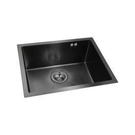 Мойка для кухни Granado Under top Max под столешницу 53х43 см нержавеющая сталь S201 black textures GS07201TB