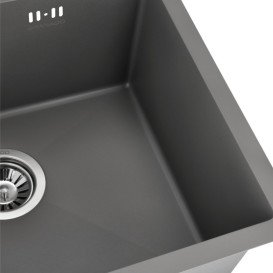 Мойка для кухни Granado Under top Max под столешницу 53х43 см нержавеющая сталь S201 grey textures GS07201GT