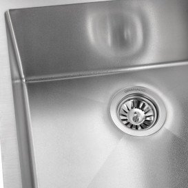Мийка для кухні Granado Under top Max під стільницю 53х43 см нержавіюча сталь textures GS07201T