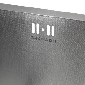 Мийка для кухні Granado Under top Max під стільницю 53х43 см нержавіюча сталь S304 honeycomb GS07304H