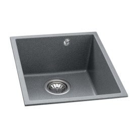 Мойка для кухни Granado Under top Mini под столешницу 38х44 см наногранит графит gr3909