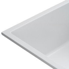 Мойка для кухни Granado Under top Mini под столешницу 38х44 см наногранит white gr3905