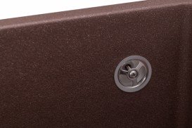Мийка для кухні Granado Under top під стільницю 45,7х40,6 см нанограніт marron 1906