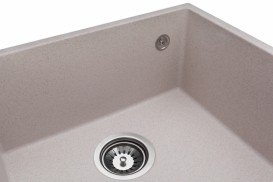 Мойка для кухни Granado Under top под столешницу 45,7х40,6 см наногранит terra 1903
