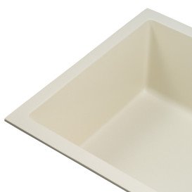 Мийка для кухні Granado Under top XL під стільницю 75,2х46 см нанограніт ivory gr3704