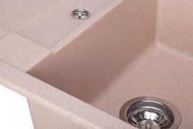 Мойка для кухни Granado Valencia врезная 77,5х49,5 см наногранит avena 0702