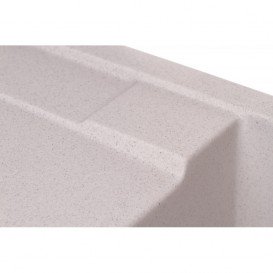 Мойка для кухни Granado Vigo врезная 77,5х49,5 см наногранит gris 1408