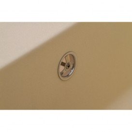 Мийка для кухні Granado Vigo врізна 77,5х49,5 см нанограніт ivory 1404