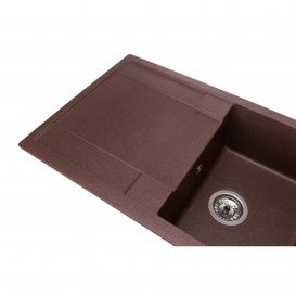 Мойка для кухни Granado Vigo врезная 77,5х49,5 см наногранит marron 1406