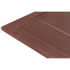 Мойка для кухни Granado Vigo врезная 77,5х49,5 см наногранит marron 1406