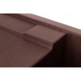 Мойка для кухни Granado Vigo врезная 77,5х49,5 см наногранит marron 1406