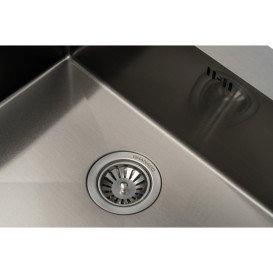 Мийка для кухні Granado Villena 57,8х49,8 см нержавіюча сталь S201 black GS03201B