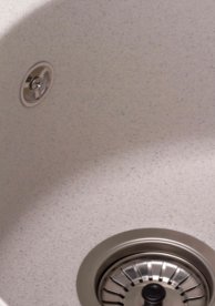 Мийка для кухні Granado Vitoria кругла Ø50,6 см нанограніт gris 0108