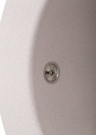 Мийка для кухні Granado Vitoria кругла Ø50,6 см нанограніт terra 0103