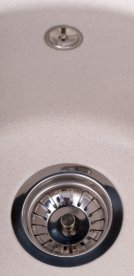 Мойка для кухни Granado Vitoria круглая Ø50,6 см наногранит terra 0103