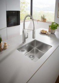 Мийка для кухні Grohe K700 50х45 см нержавіюча сталь матова 31574SD1