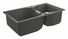 Мийка для кухні Grohe K700 90х50 см кварцовий композит сірий граніт 31658AT0