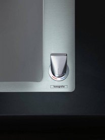 Мийка для кухні Hansgrohe C71 C71-F450-06 з одноважільним кухонним змішувачем і системою зливу з ручним керуванням хром 43201000