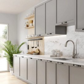 Мийка для кухні Kraus Standart Pro під стільницю 43,2х43,2 см нержавіюча сталь KHU101-17