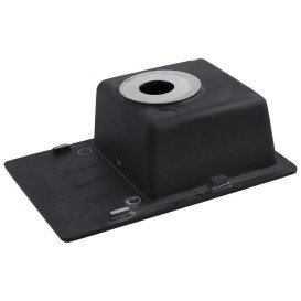 Мойка для кухни Kroner KompositGRB-6243 62х43 см искусственный камень графитовый CV031063