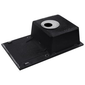 Мойка для кухни Kroner KompositSCH-7850 78х50 см искусственный камень черный CV031067