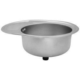 Мойка для кухни Kroner KRP Dekor-574508180 57х45 см нержавеющая сталь CV022774