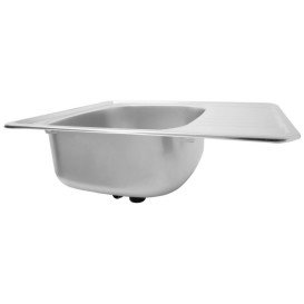Мойка для кухни Kroner KRP Dekor-584808180 58х48 см нержавеющая сталь CV022776