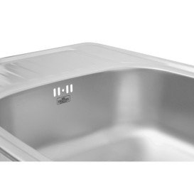 Мойка для кухни Kroner KRP Dekor-584808180 58х48 см нержавеющая сталь CV022776