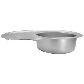 Мойка для кухни Kroner KRP Dekor-775008180 77х50 см нержавеющая сталь CV022784