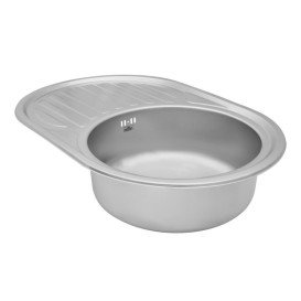 Мойка для кухни Kroner KRP Dekor-775008180 77х50 см нержавеющая сталь CV022784