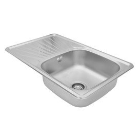 Мойка для кухни Kroner KRP Dekor-784808180 78х48 см нержавеющая сталь CV022785