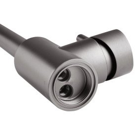 Мийка для кухні Kroner KRP Derby-5050HM 50х50 см із змішувачем та дозатором нержавіюча сталь чорний PVD CVS30123