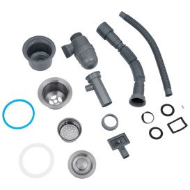 Мийка для кухні Kroner KRP Derby-5843HM ​​Brush 58х43 см із змішувачем та дозатором нержавіюча сталь CVS30139