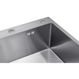 Мойка для кухни Kroner KRP Derby-6050HM Brush 60х50 см со смесителем и дозатором нержавеющая сталь CVS30141