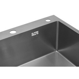 Мойка для кухни Kroner KRP Derby KDBrush6050HM 60х50 см нержавеющая сталь CV027237