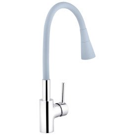 Мийка для кухні Kroner KRP Gebürstet-5050HM 60х50 см із змішувачем та дозатором нержавіюча сталь CVS30111