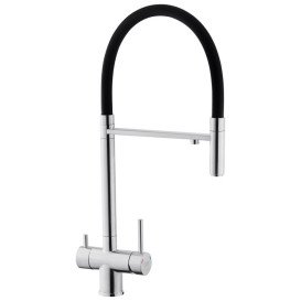 Мойка для кухни Kroner KRP Gebürstet-6050HM 60х50 см со смесителем и дозатором нержавеющая сталь CVS29810