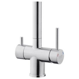 Мойка для кухни Kroner KRP Gebürstet-6050HM 60х50 см со смесителем и дозатором нержавеющая сталь CVS29810