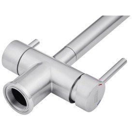 Мойка для кухни Kroner KRP Gebürstet-6050HM 60х50 см со смесителем и дозатором нержавеющая сталь CVS29810