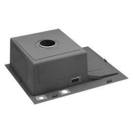 Мийка для кухні Kroner KRP Geburstet-6350LHM 63х50 см крило справа нержавіюча сталь CV031320