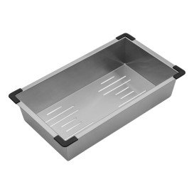 Мойка для кухни Kroner KRP Geburstet-6350HM 63х50 см с дозатором и сушилкой нержавеющая сталь CV031452